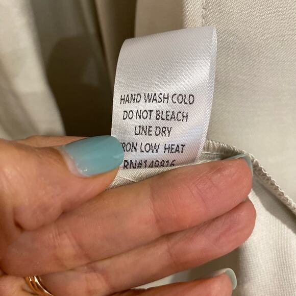 Fore Khaki Belted Lightweight Trench Coat Sz M - Picture 10 of 16